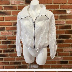ALO Yoga White Lightweight Jacket - Small